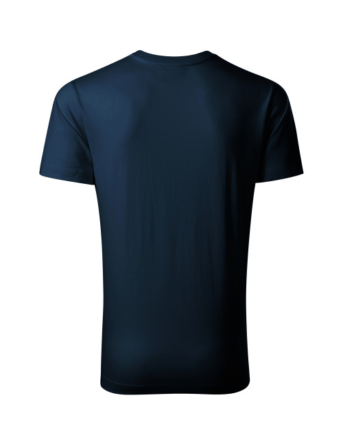 Adler RIMECK Herren T-Shirt Resist Heavy R03, Marineblau, bestickt mit dem Firmenlogo