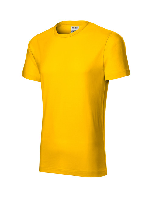 Adler RIMECK Herren T-Shirt Widersteht schwerer R03 gelber Kleidung mit Logo-Stickerei