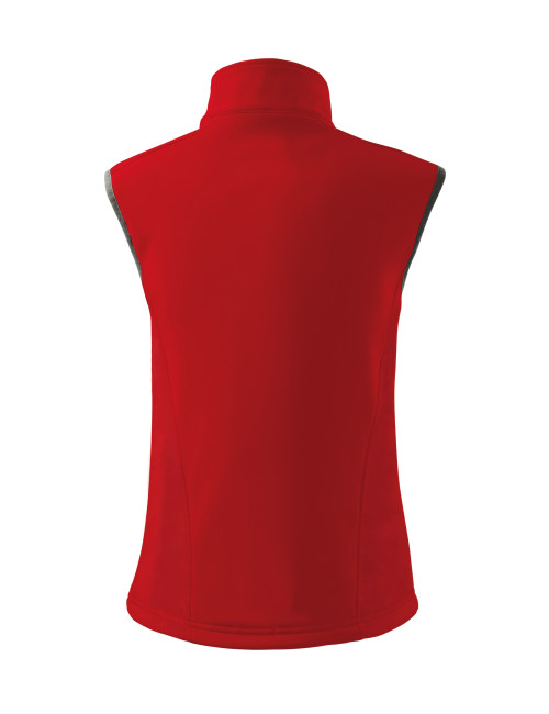 Softshell women`s vest vision 516 red Adler Malfini