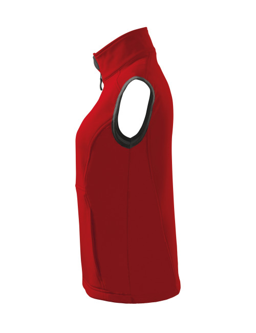 Softshell women`s vest vision 516 red Adler Malfini