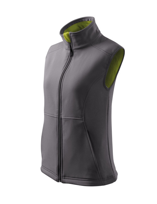 Softshell women`s vest vision 516 steel Adler Malfini