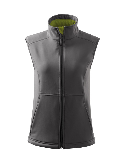 Softshell women`s vest vision 516 steel Adler Malfini
