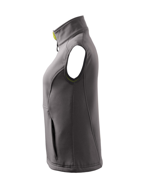 Softshell women`s vest vision 516 steel Adler Malfini