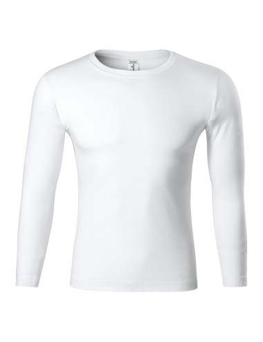 Unisex T-Shirt Adler Piccolio Progress LS P75 Weiß