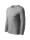 Unisex t-shirt progress ls p75 dark gray melange Adler Piccolio