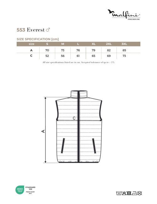 Kamizelka pikowana męska everest 553 formula red Adler Malfinipremium