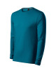 Adler MALFINIPREMIUM Herren T-Shirt Brave 155 Petrolblau mit Logo-Stickerei
