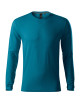Adler MALFINIPREMIUM Herren T-Shirt Brave 155 Petrolblau mit Logo-Stickerei