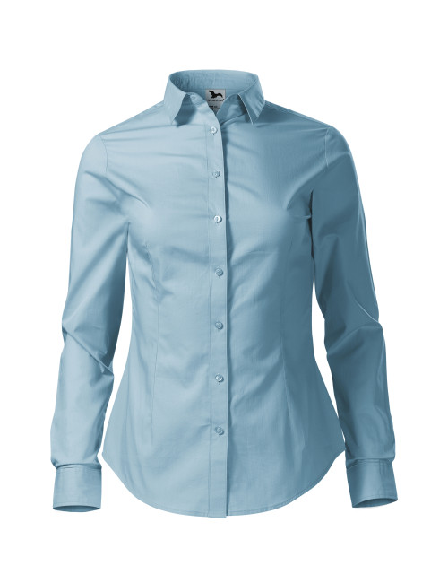 Damenhemd-Stil ls 229 blau Adler Malfini