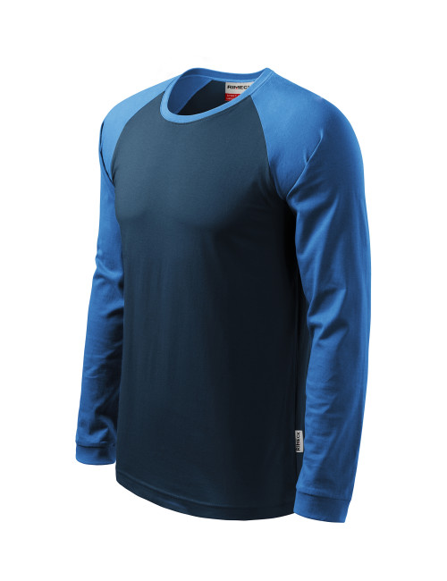Adler MALFINI Herren T-Shirt Street LS 130 Marineblau Werbebekleidung