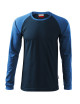 Adler MALFINI Herren T-Shirt Street LS 130 Marineblau Werbebekleidung