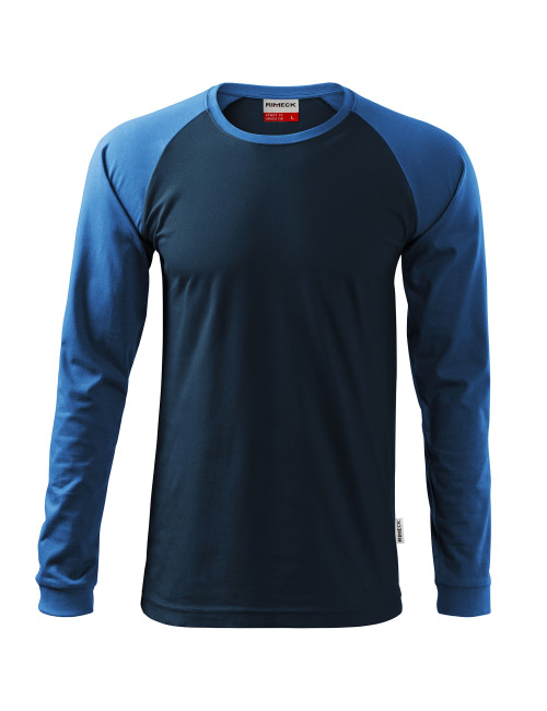 Adler MALFINI Herren T-Shirt Street LS 130 Marineblau Werbebekleidung
