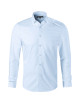 Adler MALFINIPREMIUM Herrenhemd Dynamic 262 hellblauer Stickdruck