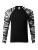 Unisex T-Shirt Adler Malfini Camouflage LS grau-braun