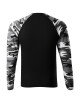 Unisex T-Shirt Adler Malfini Camouflage LS grau-braun