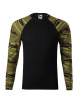 Unisex T-Shirt Tarnung ls 166 Tarngrün Adler Malfini