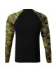 Unisex T-Shirt Tarnung ls 166 Tarngrün Adler Malfini