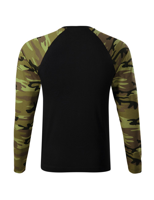 Unisex T-Shirt Tarnung ls 166 Tarngrün Adler Malfini