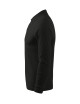 Herren-Single-Poloshirt j. ls 211 schwarz Adler Malfini