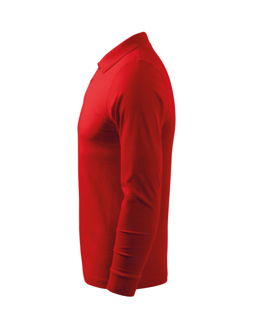 Single j. ls 211 men`s polo shirt red Adler Malfini