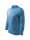 Herren-Einzelpoloshirt j. ls 211 azurblau Adler Malfini