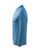 Men`s single j polo shirt. ls 211 azure Adler Malfini