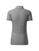 Adler MALFINIPREMIUM Perfektes, schlichtes Damen-Poloshirt mit Logo-Stickerei