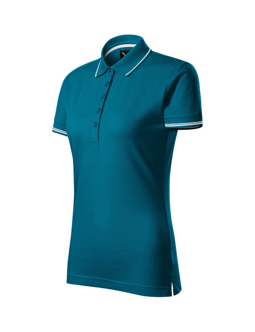 Adler MALFINIPREMIUM Koszulka polo damska Perfection plain 253 haft