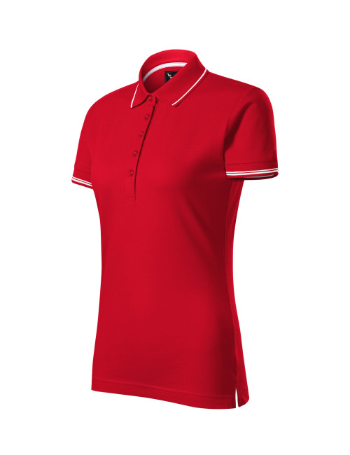 Adler MALFINIPREMIUM Koszulka polo damska Perfection plain 253 haft
