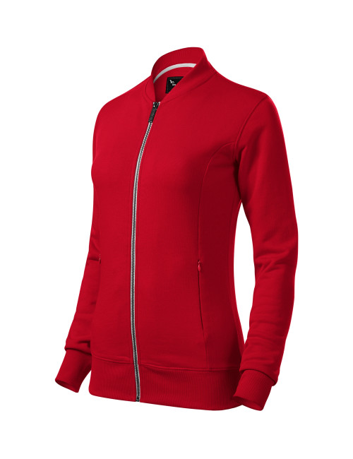 Damen-Bomber-Sweatshirt 454 Formula Red Adler Malfinipremium