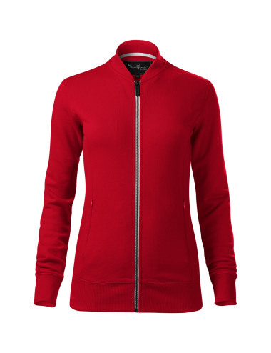 Women`s sweatshirt bomber 454 formula red Adler Malfinipremium