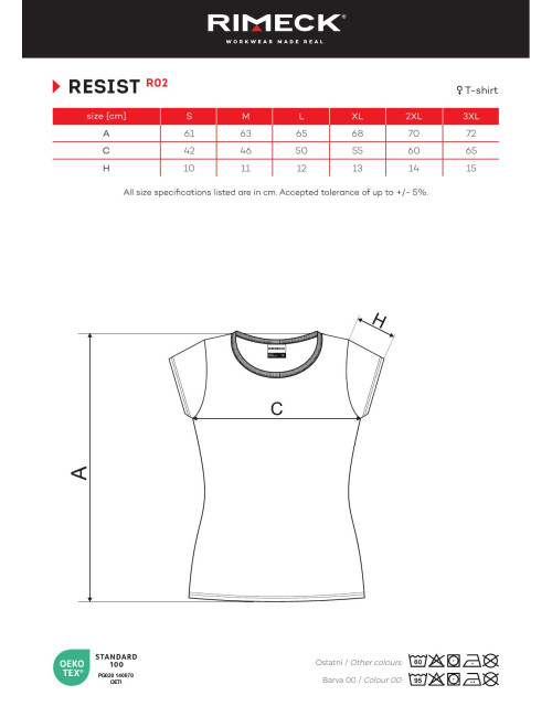 Damen-T-Shirt Adler Rimeck Resist R02 Weiß