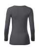 Brave 156 hellanthrazitfarbenes Adler Malfinipremium Damen-T-Shirt