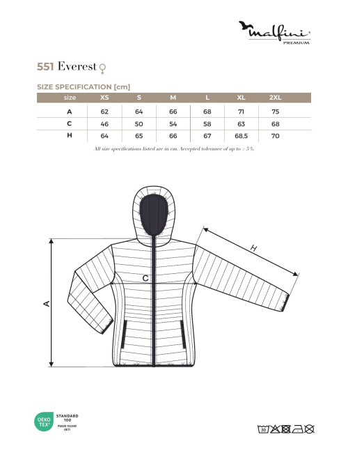 Everest 551 women`s jacket formula red Adler Malfinipremium
