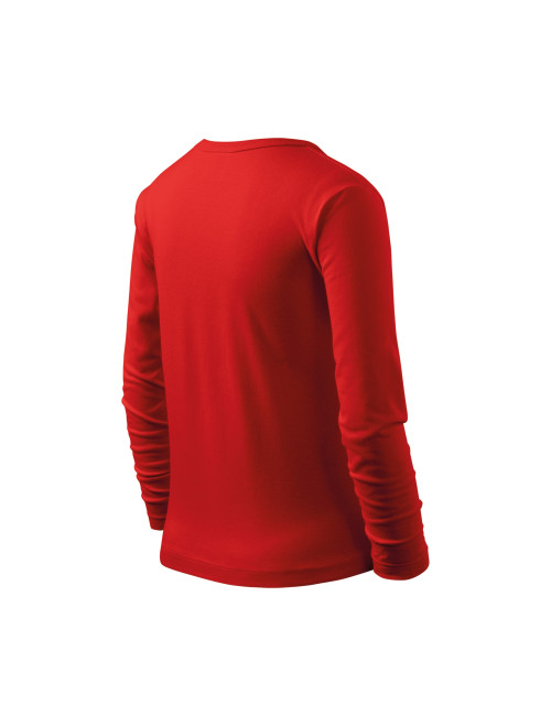 Kinder-Langarm-T-Shirt 121 rot Adler Malfini
