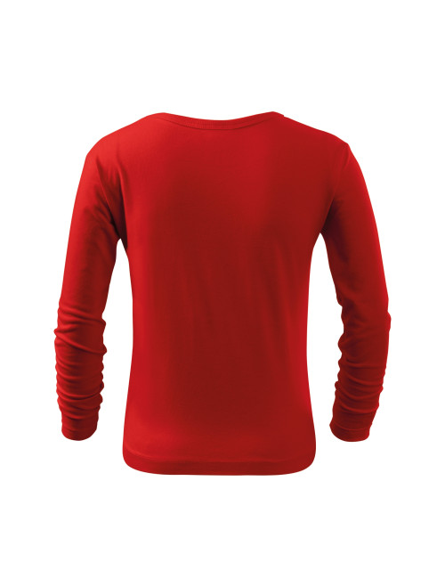 Kinder-Langarm-T-Shirt 121 rot Adler Malfini