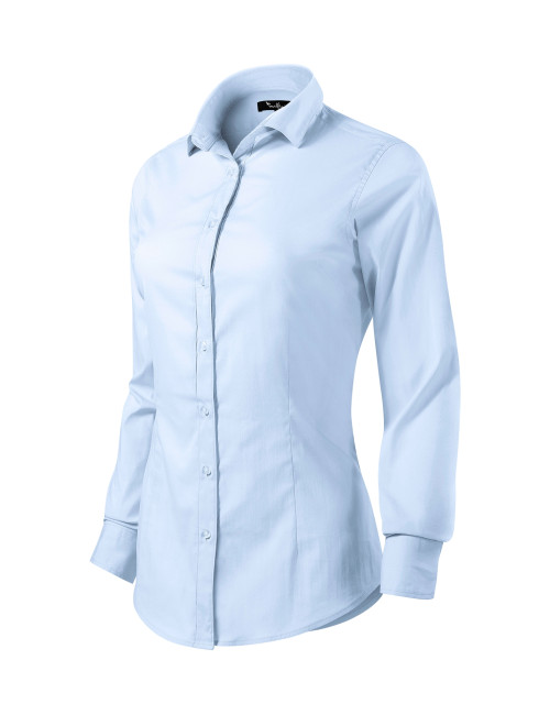 Koszula damska dynamic 263 light blue Adler Malfinipremium