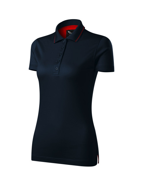 Adler MALFINIPREMIUM Koszulka polo damska Grand 269 granatowy haft