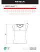 Damen-T-Shirt Resist Heavy R04 Ebenholzgrau Adler Rimeck