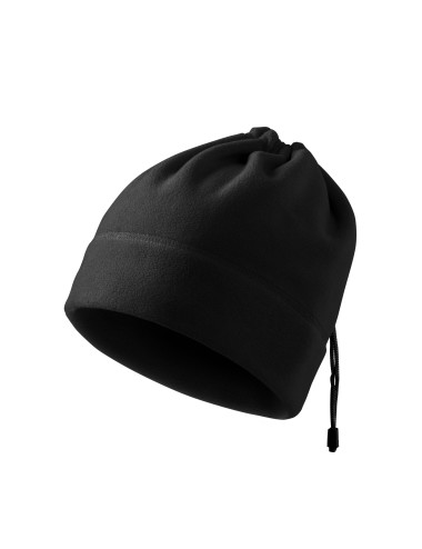Adler MALFINI Czapka polarowa unisex Practic 519 czarny haft logo