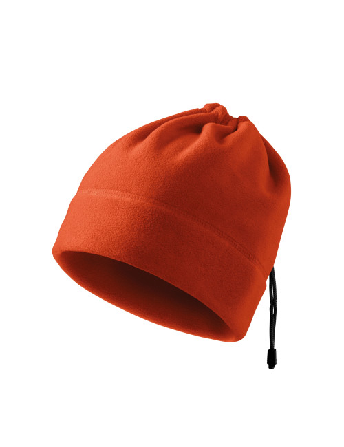 Adler MALFINI Czapka polarowa unisex Practic 519 pomarańczowy z haftem