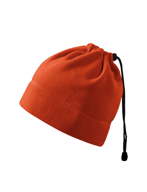 Adler MALFINI Czapka polarowa unisex Practic 519 pomarańczowy z haftem