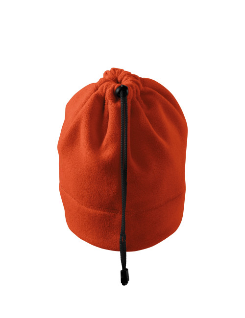 Adler MALFINI Unisex Fleecemütze Practic 519 orange mit Stickerei