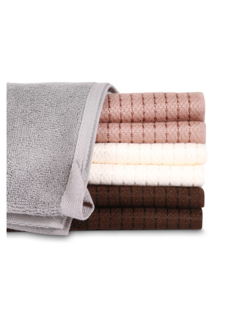 Unisex towel bamboo towel 951 coffee Adler Malfinipremium