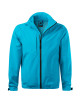 Adler MALFINI Men`s jacket Pacific 3 IN 1 533 turquoise embroidery logo print