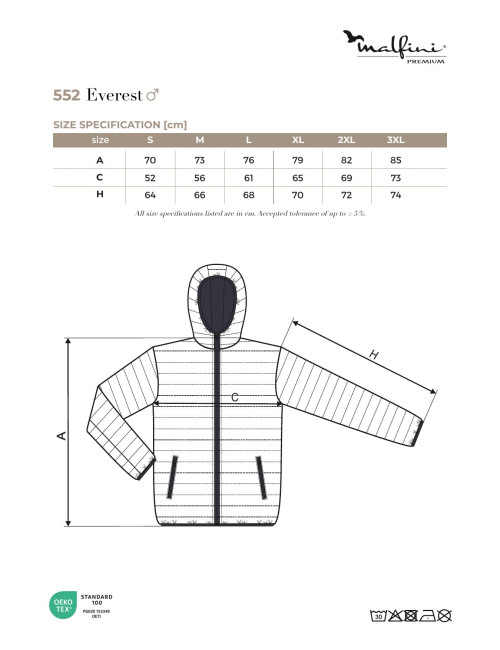 Kurtka męska Adler Everest 552 czarna - P&M