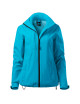 Adler MALFINI Women`s jacket Pacific 3 IN 1 534 turquoise print embroidery logo