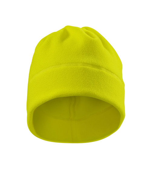Czapka polarowa HV Practic 2 w 1 fluorescencyjna żółta - P&M