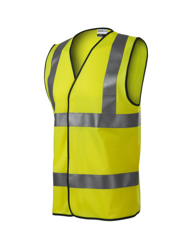 "Unisex-Reflektorweste HV Bright 9v3 Gelb Malfini Rimeck - Hohe Sicht