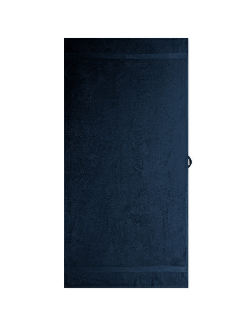 Large unisex terry bath towel 905 navy blue Adler Malfini